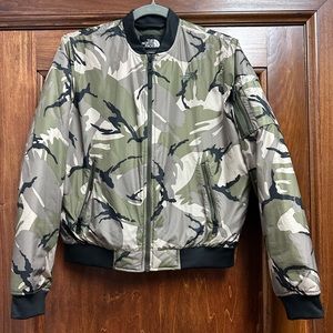 The North Face Camo Insulated Bomber Jacket